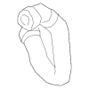 Upper Hose - Audi (4M0-122-101-DR)