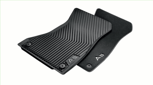 All-Weather Floor Mats - Front - Audi (8W7-061-221-041) All-Weather Floor Mats - Front - Audi (8W7-061-221-041)