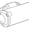 Starter - Mercedes-Benz (651-906-00-26-80)