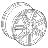 Wheel, Alloy - Audi (4H0-601-025-CA)