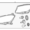 Composite Headlamp - Right - Mercedes-Benz (156-906-36-00)