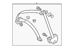 Lap & Shoulder Belt - Mercedes-Benz (220-860-79-85-9C94)
