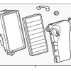 Air Filter And Housing Assembly - Volkswagen (7P0-129-607-C)