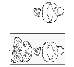 Alternator - Audi (079-903-015-E) Alternator - Audi (079-903-015-E)