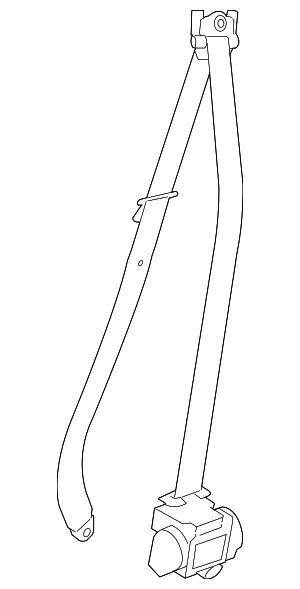 Seat Belt Lap And Shoulder Belt - BMW (72-11-7-383-324) Seat Belt Lap And Shoulder Belt - BMW (72-11-7-383-324)