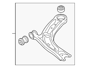 Lower Control Arm - Audi (3Q0-407-152-S) Lower Control Arm - Audi (3Q0-407-152-S)