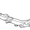Lamp Mount Bar - BMW (51-11-8-040-551)