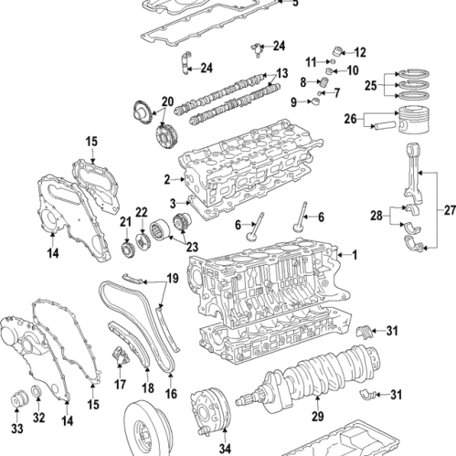 Piston - Volvo (30750892)