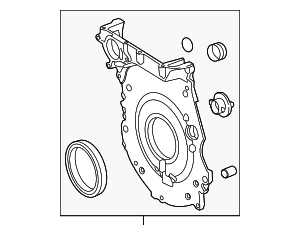 Engine Timing Cover - Audi (07K-109-210-G)