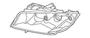 Composite Headlamp - BMW (63-11-6-942-725)