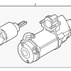 Starter Motor - BMW (12-41-7-556-131)