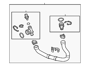 Hose Assembly - Volkswagen (5QN-122-051-AC)