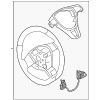Steering Wheel - Volkswagen (5GM-419-091-DQ-UFY)