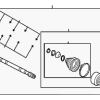 Axle Assembly - Audi (1K0-501-204-F)