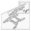Rear Rail Assembly - BMW (41-00-7-413-072)