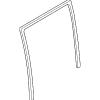 Run Weather-Strip - BMW (51-35-7-310-318)