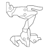 Brake Hose Bracket - BMW (34-30-6-792-256)