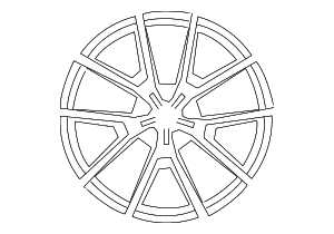 Wheel, Alloy - BMW (36-11-8-095-801) Wheel, Alloy - BMW (36-11-8-095-801)