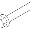 Rear Lower Control Arm Bolt - BMW (31-30-3-450-534)