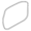Door Weather-Strip - Audi (4M0-837-911-E)