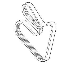 Serpentine Belt - BMW (11-28-7-636-369) Serpentine Belt - BMW (11-28-7-636-369)