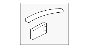 Side Weather-Strip - Audi (8F0-898-406)