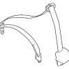 Seat Belt Assembly - BMW (72-11-6-982-706)