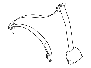 Seat Belt Assembly - BMW (72-11-6-982-706)