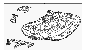 Composite Assembly - BMW (63-11-9-449-598)