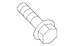Fuse & Relay Box Screw - Volvo (30640797)