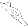 Side Panel Support - BMW (41-00-7-493-925)