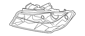 Composite Headlamp - BMW (63-11-7-161-666) Composite Headlamp - BMW (63-11-7-161-666)