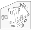 Wheelhouse Trim - BMW (51-47-7-342-887)