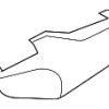 Seat Belt Guide - BMW (52-10-6-979-634)