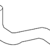 Upper Hose - Volkswagen (3C0-122-063-H)