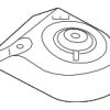 Strut Support - Volkswagen (5Q0-809-122-B)
