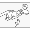 Parking Brake Control - BMW (34-40-6-775-490)