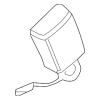 Center Buckle - Audi (8W7-857-739-C-MNB)