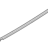 Belt Molding - Audi (8W8-853-284-2ZZ)