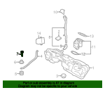 c64947e5da5d969c70ea4f8d5c01b3c4 Tank Strap Bolt - BMW (31-10-6-760-122)