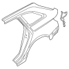 Quarter Panel - Audi (8W9-809-837-D)