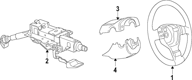 Steering Wheel - Volkswagen (5K0-419-091-P-XDP) Steering Wheel - Volkswagen (5K0-419-091-P-XDP)