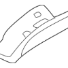 Seat Belt Guide - Audi (8H0-857-827-6PS)