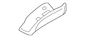 Seat Belt Guide - Audi (8H0-857-781)