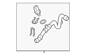 Lower Hose - Volkswagen (7P6-122-051-G)