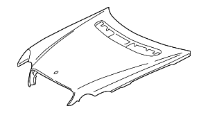 Hood - Mercedes-Benz (203-880-08-57-28)