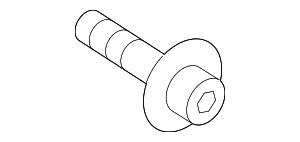 2014-2020 Volkswagen Mount Plate Bolt - Volkswagen (N-107-760-01)