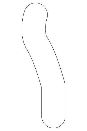 Lower Hose - Volkswagen (1K0-121-051-M)