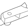 Instrument Panel Air Duct - Audi (8W1-819-723)