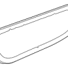 Backup Lamp Assembly Seal - BMW (63-21-9-880-429)